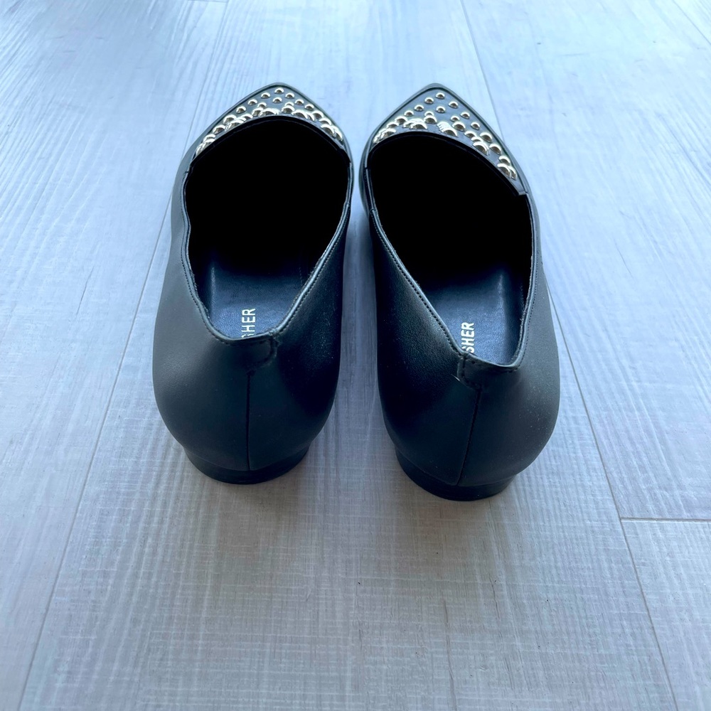 Never Worn Marc Fisher Studded Flats - Picture 2 of 4